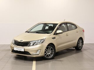 2014 Kia Rio 4-speed III, бежевый, 879000 рублей, вид 2