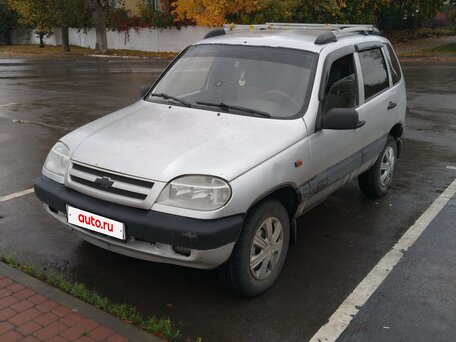 2003 Chevrolet Niva I, серебристый, 270000 рублей, вид 2