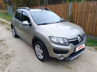 2016 Renault Sandero Stepway II, бежевый, 898000 рублей, вид 3
