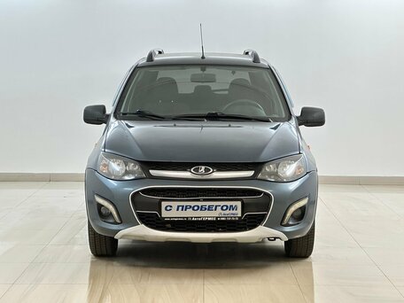 2016 Lada (ВАЗ) Kalina II, синий, 534000 рублей, вид 2