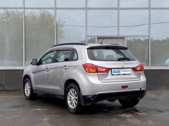 2013 Mitsubishi ASX I, серебристый, 619000 рублей - вид 6