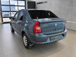 2012 Renault Logan I Рестайлинг, синий, 459000 рублей, вид 4