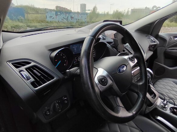 2015 Ford Kuga II, серый, 1055000 рублей - вид 11