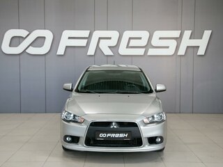 2013 Mitsubishi Lancer X Рестайлинг, серебристый, 990000 рублей, вид 2