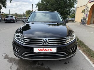 2016 Volkswagen Touareg II Рестайлинг, чёрный, 3200000 рублей, вид 2