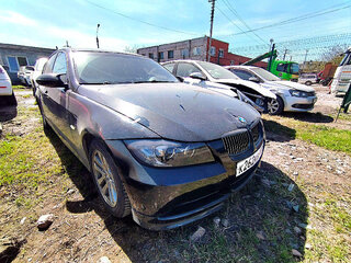 2008 BMW 3 серии 318i V (E90/E91/E92/E93) Рестайлинг, чёрный, 400000 рублей, вид 2