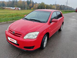 2004 Toyota Corolla IX (E120, E130) Рестайлинг, красный, 550000 рублей, вид 1