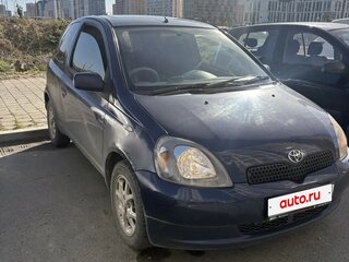 1999 Toyota Vitz I (P10), синий, 350000 рублей, вид 3