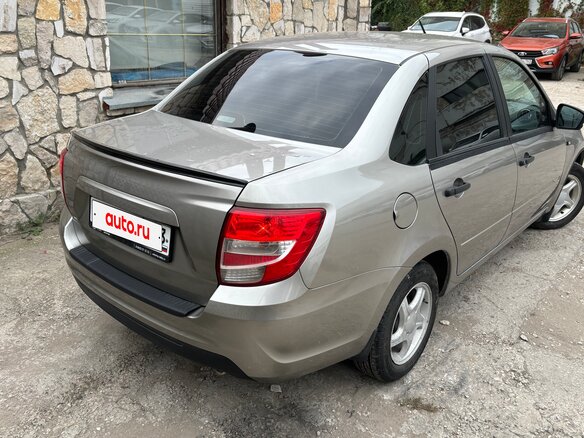 2019 Lada (ВАЗ) Granta I Рестайлинг, серебристый - вид 4