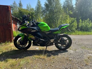 2018 Kawasaki Ninja 650, зелёный, 750000 рублей, вид 2