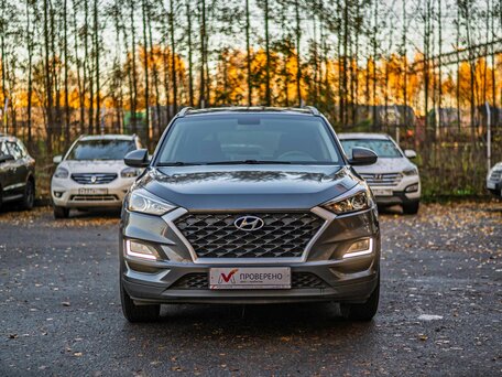 2018 Hyundai Tucson III, серый, 1850000 рублей, вид 3