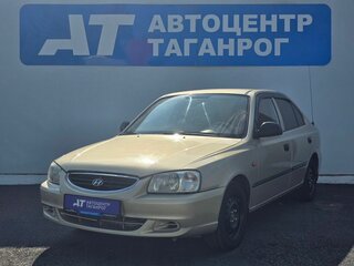 2005 Hyundai Accent ТагАЗ II, бежевый, 549000 рублей, вид 1