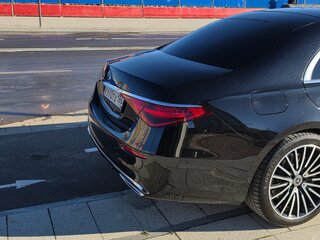 2022 Mercedes-Benz S-Класс 400 d Long 4MATIC VII (W223), чёрный, 12500000 рублей, вид 2