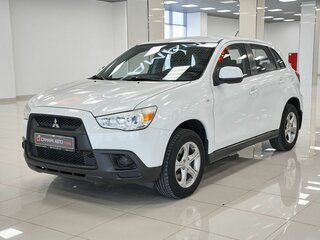 2013 Mitsubishi ASX I Рестайлинг, белый, 803000 рублей, вид 1