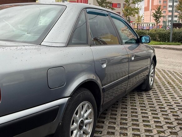 1991 Audi 100 IV (C4), серый, 280000 рублей - вид 4