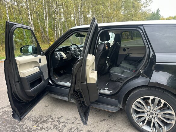 2013 Land Rover Range Rover Sport II, чёрный - вид 12