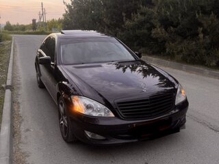 2007 Mercedes-Benz S-Класс 350 V (W221), чёрный, 860000 рублей, вид 1