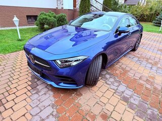 2022 Mercedes-Benz CLS 400 d III (C257) Рестайлинг, синий, 7112583 рублей, вид 1