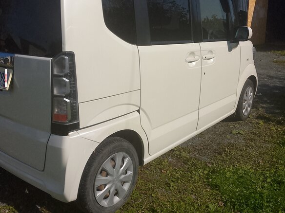 2015 Honda N-BOX I, белый, 620000 рублей - вид 1
