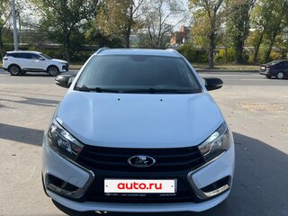 2020 Lada (ВАЗ) Vesta SW I, белый, 1080000 рублей, вид 2