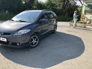 2007 Mazda 5 I (CR) Рестайлинг, серый, 750000 рублей, вид 5