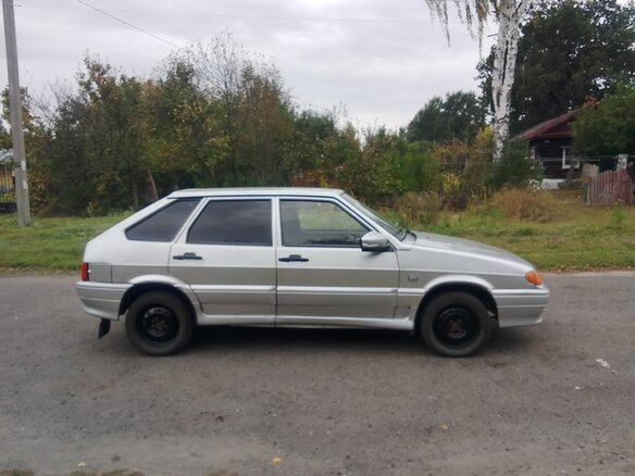 2008 Lada (ВАЗ) 2114, серебристый, 115000 рублей - вид 4