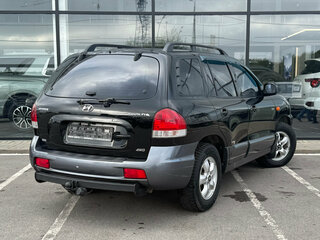 2004 Hyundai Santa Fe I, чёрный, 615000 рублей, вид 2
