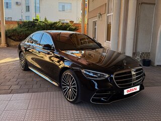 2022 Mercedes-Benz S-Класс 400 d Long 4MATIC VII (W223), чёрный, 9800000 рублей, вид 2