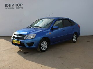2016 Lada (ВАЗ) Granta I, синий, 589000 рублей, вид 1