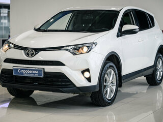 2015 Toyota RAV4 IV (XA40) Рестайлинг, белый, 2020000 рублей, вид 1