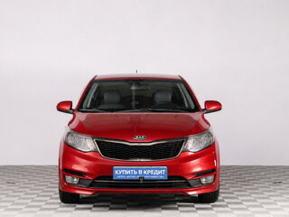 2016 Kia Rio III Рестайлинг, красный, 879000 рублей, вид 2