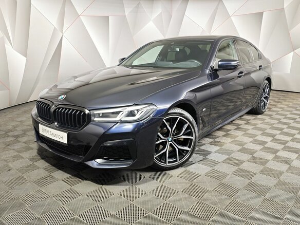2021 BMW 5 серии 520d xDrive VII (G30/G31/G38) Рестайлинг, чёрный