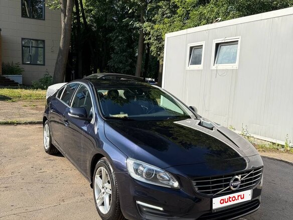 2016 Volvo S60 II Рестайлинг, синий - вид 1