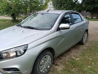 2018 Lada (ВАЗ) Vesta I, серебристый, 750000 рублей, вид 4