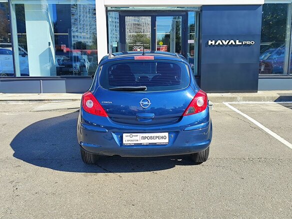 2011 Opel Corsa D Рестайлинг II, синий, 349000 рублей - вид 5