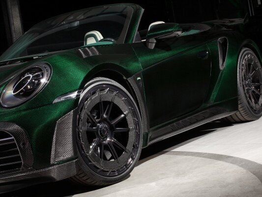 2023 Porsche 911 Turbo S VIII (992), зелёный, 45000000 рублей - вид 4