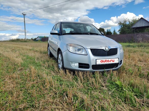 2009 Skoda Fabia II, серебристый, 500000 рублей - вид 11