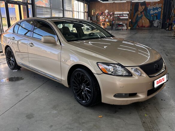 2007 Lexus GS 450h III, бежевый, 1150000 рублей - вид 1