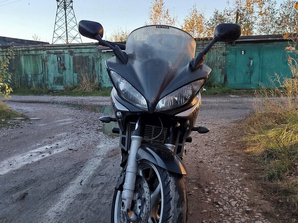 2004 Yamaha FZ6, серый, 295000 рублей