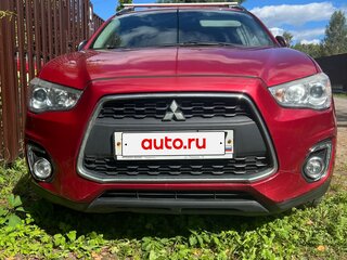 2014 Mitsubishi ASX I Рестайлинг, красный, 950000 рублей, вид 1