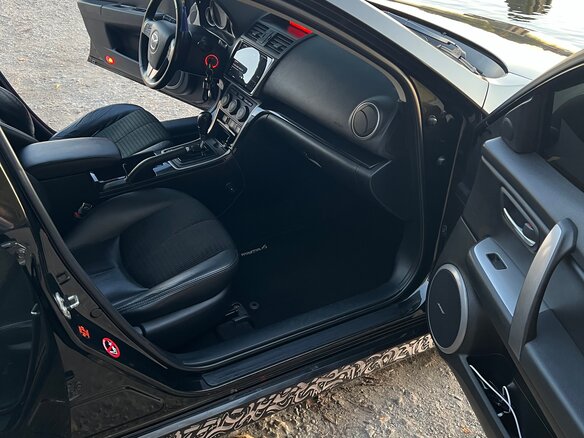 2008 Mazda 6 II (GH), чёрный, 1150000 рублей - вид 12