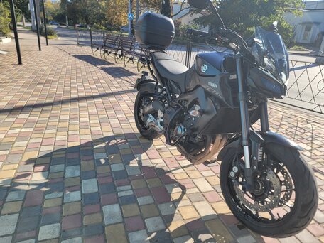 2019 Yamaha MT-09 (FZ-09), чёрный, 805000 рублей, вид 5