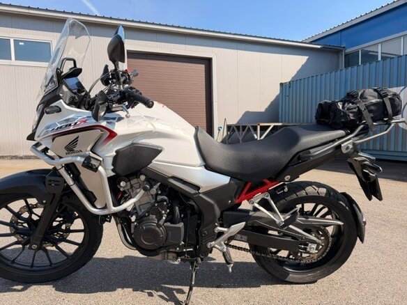 2021 Honda CB 400X, белый, 699000 рублей