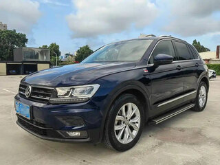 2018 Volkswagen Tiguan 280TSI L II (China Market), синий, 1577777 рублей, вид 1