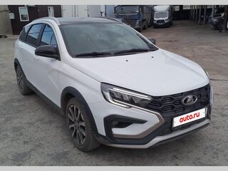 2024 Lada (ВАЗ) Vesta SW Cross I Рестайлинг (NG), белый, 1534000 рублей, вид 2