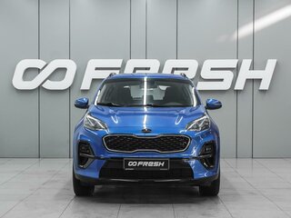 2021 Kia Sportage IV Рестайлинг, синий, 2350000 рублей, вид 3