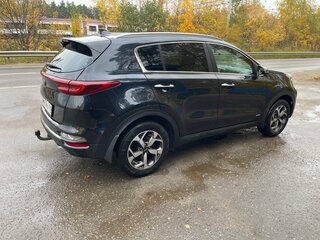 2021 Kia Sportage IV Рестайлинг, чёрный, 2200000 рублей, вид 5