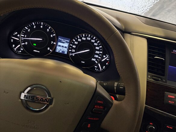 2012 Nissan Patrol VI (Y62), белый - вид 10