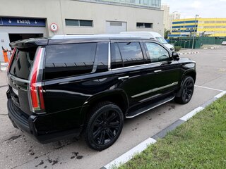 2018 Cadillac Escalade IV, чёрный, 4700000 рублей, вид 4
