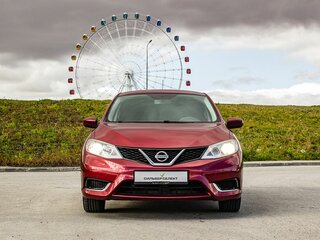 2015 Nissan Tiida II, красный, 1000000 рублей, вид 3